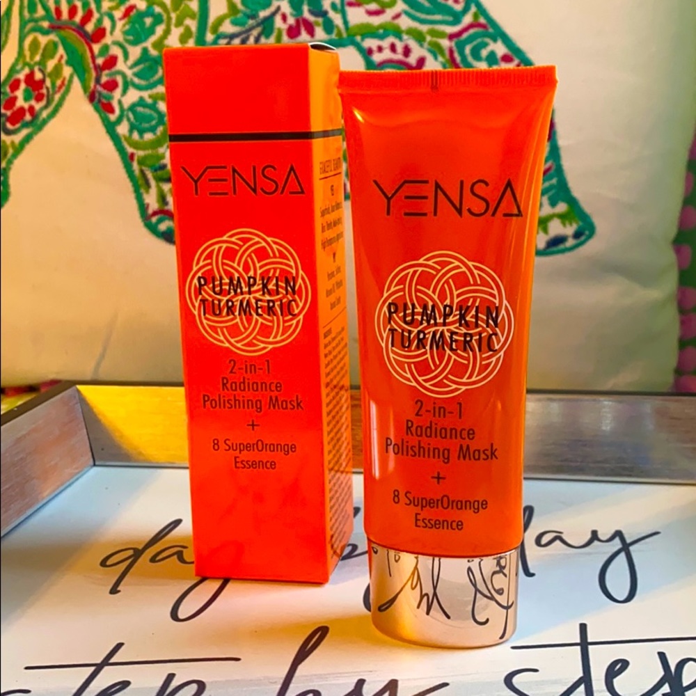 Yensa Beauty Pumpkin Turmeric 2 in 1 Radiance Mask